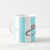 マグカップ – 「私は」 (正面左)