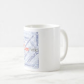 マグカップ(縦長) コーヒーマグカップ (正面右)