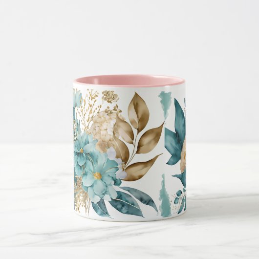 マグカップ（花） マグカップ (中央)