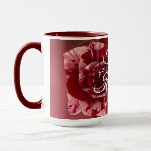 マグカップ – 茶とイエス (左)