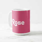 マグカップ 薔薇 (正面左)