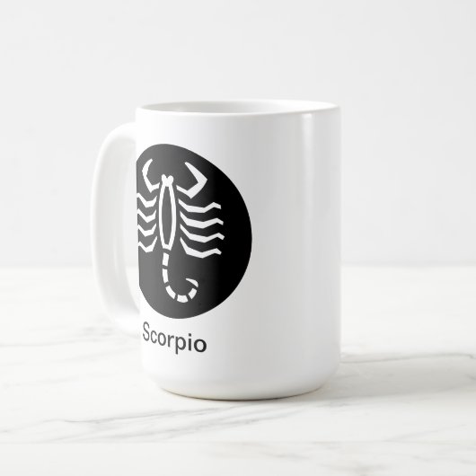 マグカップ – 蠍座 (正面左)