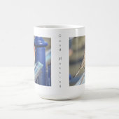 マグカップ – 赤い頭付きスパロー (中央)