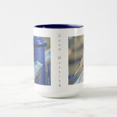 マグカップ – 赤い頭付きスパロー (中央)