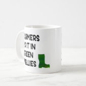 マグカップ – 農家は緑のウェルズでそれをする (正面左)