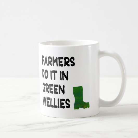 マグカップ – 農家は緑のウェルズでそれをする (右)