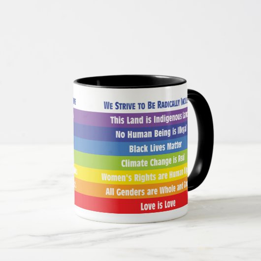 マグカップ – 過激な歓迎 (正面右)