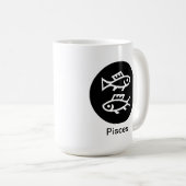マグカップ – 魚座（魚） (正面右)