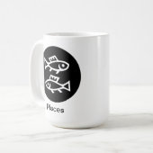 マグカップ – 魚座（魚） (正面左)