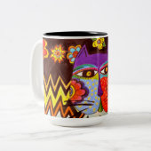 マグカップ – 014 – キャットフェイス (正面左)