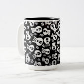 マグカップ – 056 -スカル (正面左)