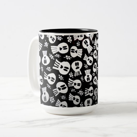 マグカップ – 056 -スカル (正面左)