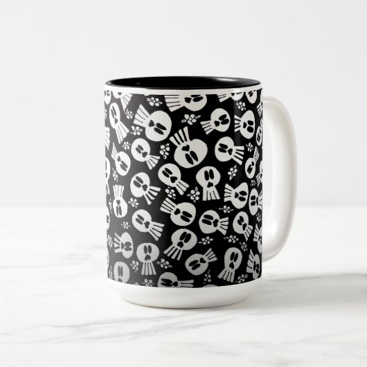 マグカップ – 056 -スカル (正面右)