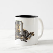 マグカップ（11オンス）& 15 oz) ツートーン ツートーンマグカップ (正面右)