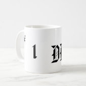 マグカップ : # 1 Dad (正面左)