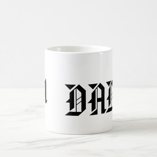 マグカップ : # 1 Dad (中央)