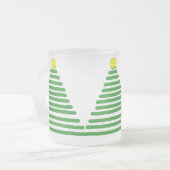 マグカップ – 3つのクリスマスツリー (正面左)