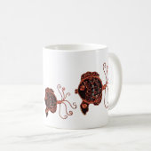 マグカップ – 3つの銅魚 (正面右)