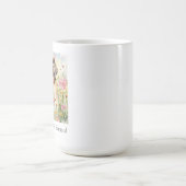 マグカップ（330ml） - 平和 愛 セントバーナード コーヒーマグカップ (中央)