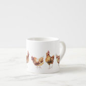 マグカップ - 3 羽の鶏 フレンチ キッチン (正面右)