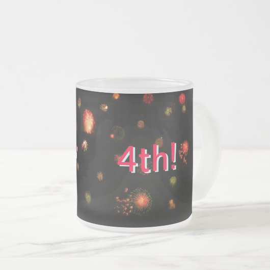 マグカップ – 7月4日 (正面右)