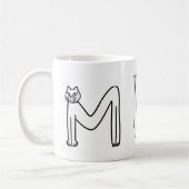 マグカップ_catsMUG コーヒーマグカップ (左)