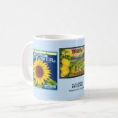 マグカップ – Claremont CA – フルーツクラートラベル (正面左)