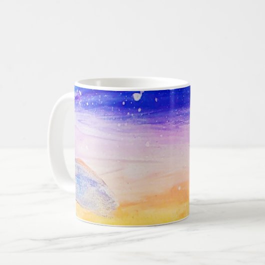 マグカップ – KLMによる青い岩 (正面左)