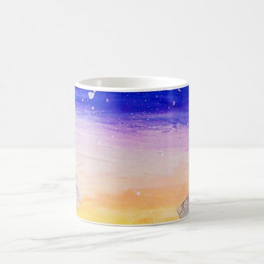 マグカップ – KLMによる青い岩 (中央)