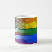 マグカップ – LGBT国旗 (中央)