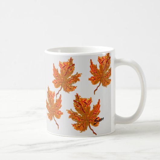 マグカップ: Maple Leaf コーヒーマグカップ (右)