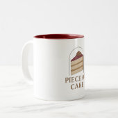 マグカップ - Piece of Cake (正面左)