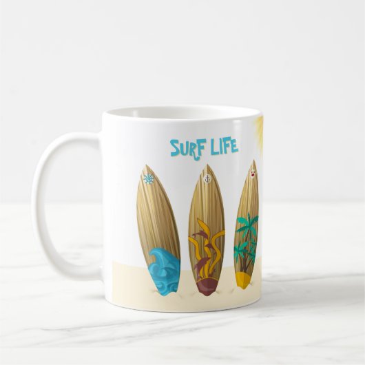 マグカップ – Surf Life (左)