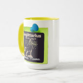 マグカップM09 #PinnedMyZodiac!射手座 マグカップ (正面左)