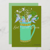 マグカラフルカードでオリーブの花を取る シーズンカード (正面/裏面)