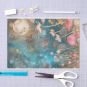 マグカル月明かりの妖精のガーデンのデコページ 薄葉紙 (クラフト)