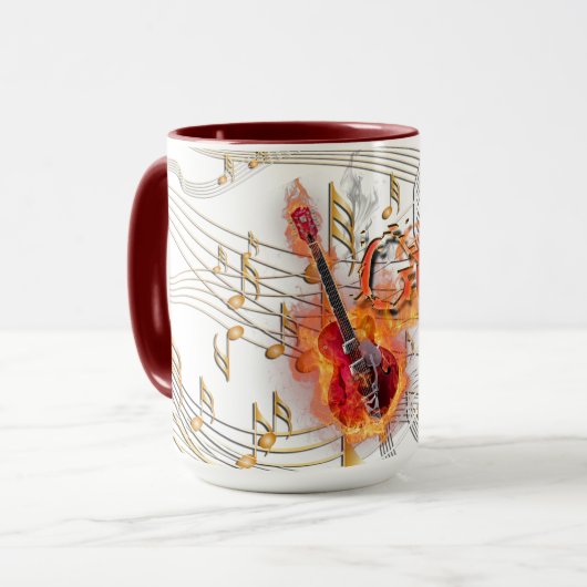 マグギター マグカップ (正面左)