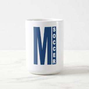 マグクラシックブランシュMICHIGANサッカー コーヒーマグカップ