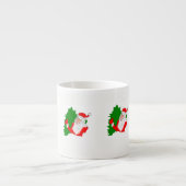 マグクリスマスサンタクロース エスプレッソカップ (正面)