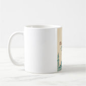 マグクリームブラウンマルハバンヤラマダン コーヒーマグカップ (左)