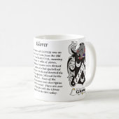 マググラバー家族の紋章付き外衣 コーヒーマグカップ (正面右)