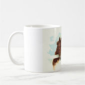 マググレー、クリ、レバークリの3頭 コーヒーマグカップ (左)