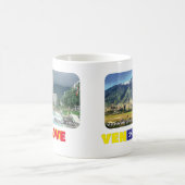 マグコーヒのマグカップ私はベネズエラ大好き、カスタマイズ可能 コーヒーマグカップ (中央)