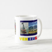マグコーヒのマグカップ私はベネズエラ大好き、カスタマイズ可能 コーヒーマグカップ (正面右)