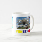 マグコーヒのマグカップ私はベネズエラ大好き、カスタマイズ可能 コーヒーマグカップ (正面右)