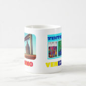 マグコーヒのマグカップ私はベネズエラ大好き、カスタマイズ可能 コーヒーマグカップ (中央)