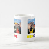 マグコーヒのマグカップ私はベネズエラ大好き、カスタマイズ可能 コーヒーマグカップ (中央)