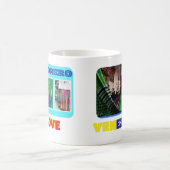 マグコーヒのマグカップ私はベネズエラ大好き、カスタマイズ可能 コーヒーマグカップ (中央)