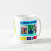 マグコーヒのマグカップ私はベネズエラ大好き、カスタマイズ可能 コーヒーマグカップ (正面右)