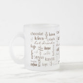 マグコーヒー フロストグラスマグカップ (左)